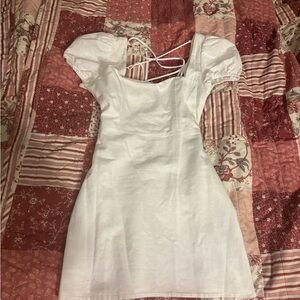 Sunday Best White Mini Dress
